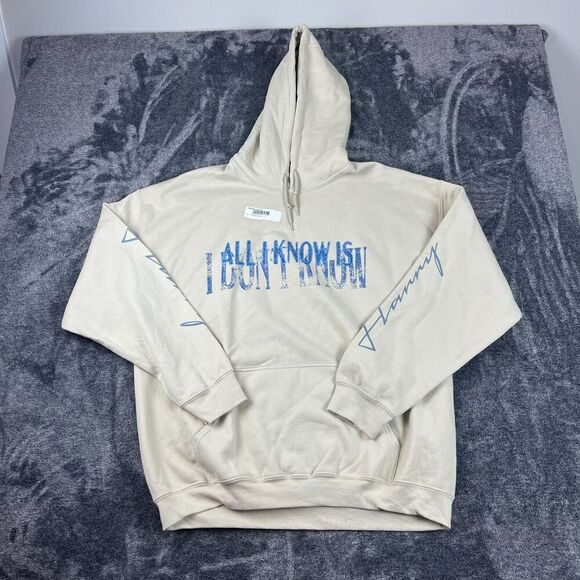 Harry Hudson All I know Hoodie Sweatshirt Men's XL Rare Piece NWT - Picture 1 of 11